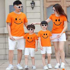 Camiseta Casual de Manga Corta con Estampado Gráfico, Corte Regular, Color Naranja Vietnamita, Mezcla de Terylene y Algodón (TC) - Product Image 5