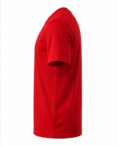 เสื้อยืดคอกลมผู้ชายลดราคา ผ้าฝ้าย 100% แขนสั้น สวมใส่สบายๆ ในฤดูร้อน เป็นมิตรกับสิ่งแวดล้อม ระบายอากาศได้ดี ดีไซน์เรียบง่าย - Product Image 1