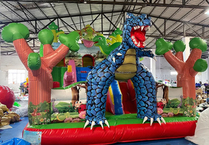 CHIKUN CK 32 Castillo Inflable Comercial con Temática de Superhéroes para Niños, Combo de Brincolín, Tobogán y Zona de Juegos - Product Image 4