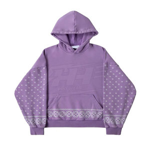 Sweats à capuche respirants pour hommes, sweats à capuche surdimensionnés en gros, nouveaux modèles de sweats à capuche surdimensionnés à vendre en taille adulte - Product Image 4