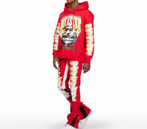 Custom Streetwear Hip Hop Acid Wash Hooded Tracksuit for Boys <b>Sweatshirt</b> Latest Fashion Trendy Winter Casual Wear - Product Image 3