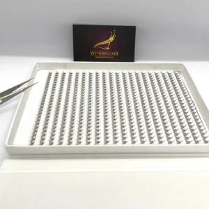 Wholesale XL XXL Tray <b>Premade</b> Volume Fan Eyelashes C/D Pointy Base with 0.05 0.07 12D 14D 16D <b>Lash</b> Extensions - Product Image 2