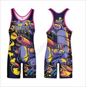 Combinaison de lutte pour femmes, sublimation personnalisée, vêtements de sport une pièce, uniforme d'entraînement et de compétition - Product Image 1