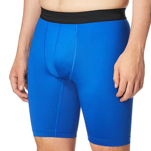 Made in Pakistan Hot Solid Casual Mid Waist <b>Compression</b> <b>Shorts</b> for <b>Men</b> Breathable Fabric High Quality Gym Fitness Quick Dry - Product Image 1