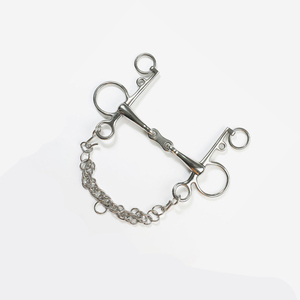 Mors de cheval en acier inoxydable avec chaîne pour équipement d'équitation ZUMA ENTERPRISES MS-TA-WMCB-002 - Product Image 6