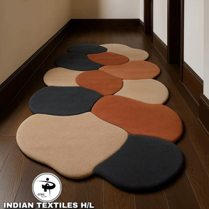 Handmade Tufted <b>Crafted</b> <b>Wool</b> Carpet & Rugs Support Comfort Floor Covering for Home Hotel Interior Decoration By ITHL - Product Image 1