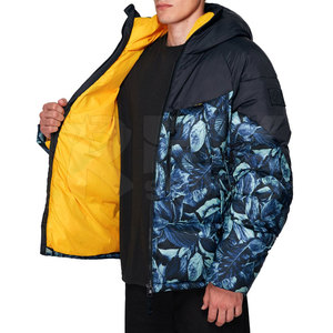 Chaqueta de burbujas de color personalizado de alta calidad y bajo precio para hombre, chaqueta de invierno de burbujas para hombre, ropa de calle más vendida. - Product Image 5