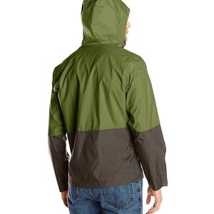 Men Color Block Windbreaker <b>Jacket</b> Hooded <b>Lightweight</b> Water Resistant Outdoor Casual Zip Up <b>Running</b> <b>Jacket</b> Custom Logo - Product Image 6