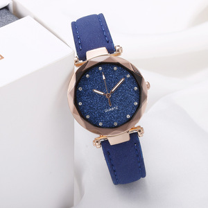 2026 New Factory Wholesale Fashion Simple Unisex Alloy Quartz <b>Watch</b> Plastic Band Glass leather Hand Bracelet <b>Set</b> for Ladies - Product Image 4