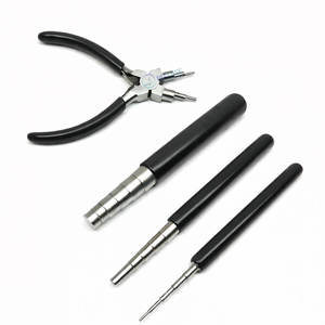 Outils de bouclage de fil pour bijoux avec pince à bélières et 3 mandrins pour la formation précise des anneaux de jonction, emballage personnalisé pour la fabrication de bijoux - Product Image 4