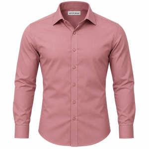 Formal Working Uniforms <b>Shirts</b> for <b>Men</b> <b>Men's</b> Business Casual Four-Sided Stretch <b>White</b> Dress <b>Shirts</b> Slim <b>Long</b> <b>Sleeve</b> Solid Color - Product Image 3