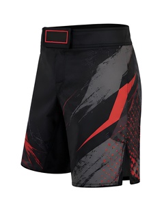 Best Selling Plus Size Compression BJJ 4 Way Stretch Fabric MMA <b>Shorts</b> Quick Dry Custom Logo <b>Grappling</b> <b>Shorts</b> for Training - Product Image 6