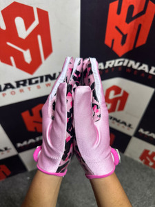 MARGINAL SPORTSWEAR Full Finger <b>Gloves</b> Pink Leopard Print Non-Slip Outdoor Women's Polyester <b>Gloves</b> All Seasons Football <b>Gloves</b> - Product Image 5