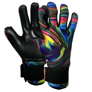 Professional Football Goalkeeper Gloves 4mm German Latex OEM ODM Custom Logo Goalkeeper Gloves Factory Direct Supplier - Product Image 4