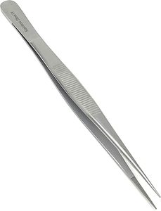 Pinzas de Acero Inoxidable para Curativos, Pinzas Quirúrgicas Rectas para Uso Médico, Dental y de Laboratorio - Product Image 2