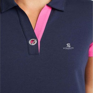 <b>Women</b> Breathable Cotton Polo Top Solid Color Short Sleeve Casual Knitted <b>Shirt</b> <b>Button</b> <b>Up</b> Summer Wear 2026 - Product Image 3
