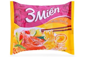 Mejor Precio, Fideos Fritos con 3 Sabores (Cebolla Frita y Salsa de Ajo), 65g, Proveedor Vietnamita, Fideos Instantáneos de Vietnam - Product Image 5