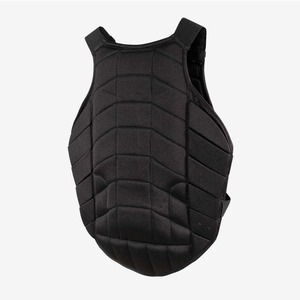 Gilet de sécurité équestre personnalisé 2026 unisexe noir en néoprène respirant sans manches – Équipement de protection équestre 2026 - Product Image 1