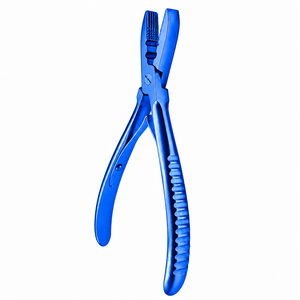 Pinzas de Acero Inoxidable Azules para Extensiones de Cabello, Herramienta para Instalación y Remoción, Calidad de Salón - Product Image 4