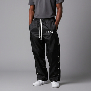 <b>Men</b> Windbreaker Track Pant Lightweight Athletic Bottoms Featuring Comfortable <b>Stretch</b> Fabric For Daily Exercise And Sports - Product Image 1