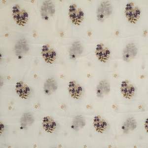 Tissu en Chiffon Brodé Malty Dobby 100% Polyester Respirant Écologique pour Mariage, Couleurs Personnalisées, Fournisseur Textile Export - Product Image 3