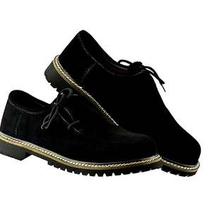 รองเท้าหนังแท้คุณภาพสูงสำหรับผู้ชาย ดีไซน์หรูหรา ปิดนิ้วเท้า พร้อมเชือกผูก ใส่สบายสำหรับกิจกรรมกลางแจ้ง คอลเลคชั่นฤดูใบไม้ร่วง รุ่นเอลิท - Product Image 1