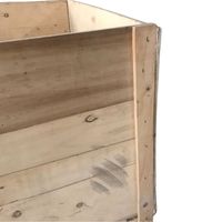 Approvisionnement d'usine du Vietnam conforme à l'euro boîtes de caisse en bois caisses en bois bon marché à vendre stockage et exportation caisse fumigée