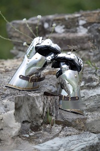 Guantes de Acero Medievales, Armadura de Caballero, Protección para las Manos, Guantes Góticos, Armadura Medieval, Mohd - Product Image 6