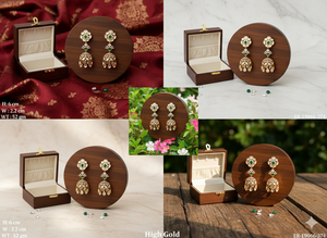 Pendientes de Novia Inspirados en la Herencia con Detalles Intrincados para Bodas Festivas y Uso Tradicional - Product Image 6