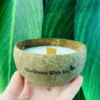 BOUGIE EN GROS DE COQUE DE NOIX DE COCO DE HAUTE QUALITÉ AVEC PARFUMS HUILES ESSENTIELLES DÉCORATION MAISON/CADEAU DE NOËL/BOUGIE VEGAN D'ANNIVERSAIRE