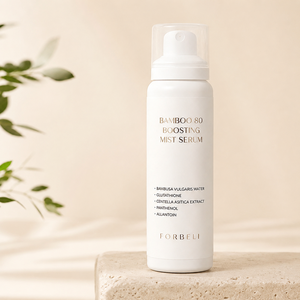 FORBELI Bamboo 80 Boosting Mist Serum Hidratante y Calmante con Glutatión y Cica, Bruma Facial 150ml - Product Image 6
