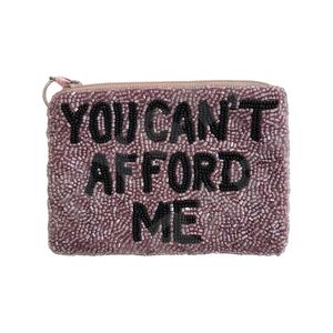 No puedes pagarme, monedero con cuentas de semillas, hermoso accesorio de moda con características de accesorios de moda - Product Image 1