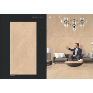 Carreaux de sol et de mur en porcelaine de haute qualité, aspect or Versace, 4x8 pieds, brillants, polis, émaillés, 120x240, briques réfractaires, 1200x2400, pour salle de bain - Product Image 3