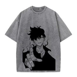 Camiseta Vintage Personalizada con Logotipo de Fantasma Estampado, de Algodón Grueso, Fabricante de Camisetas Unisex para Hombre, Camiseta Gráfica Extra Grande - Product Image 3