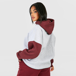 Nouveauté : sweats à capuche pour femmes imperméables et surdimensionnés, de qualité supérieure, 100% coton, streetwear, service OEM - Product Image 2
