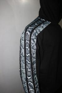 Sudadera con capucha para hombre, 100% algodón, para invierno, con cremallera - Product Image 2