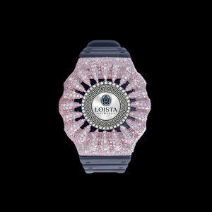 Montre-bracelet automatique de luxe en acier inoxydable avec cristal saphir et diamant moissanite, professionnelle pour homme, LOISTA - Product Image 2