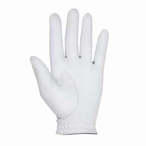 Guantes de Golf Blancos para Hombre y Mujer, para Mano Izquierda, con Logotipo Personalizado, Marcador de Bola Magnético, Guantes de Cuero Cabretta Auténtico - Product Image 6