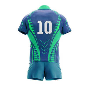 Hot Sale Team Wear Wholesale Price Rugby Uniforms Custom Made Men Rugby Football Wear Uniform Made With Polyester <b>Material</b> - Product Image 3