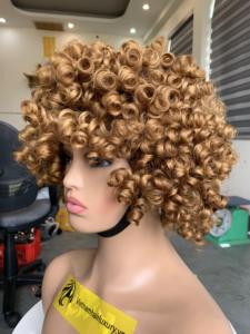 Cabello humano Remy virgen 100% vietnamita de un solo donante HD para cierre Pelucas rizadas italianas Trama única - Product Image 2