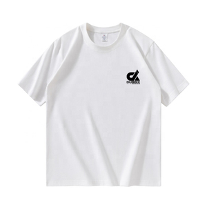 Dubbix Conjunto de camiseta de manga corta que absorbe la humedad y pantalones cortos con cintura elástica para hombre, ropa deportiva de verano de secado rápido, ropa deportiva con cuello redondo - Product Image 2