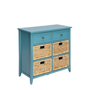 Consolle Flavius Teal con Finitura Elegante per Arredamento Casa - Product Image 3
