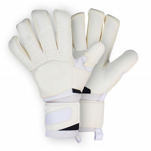 Gants de gardien de but en vente flash, gants professionnels de protection en latex, gants de gardien de but en nylon tricoté pour le football - Product Image 5
