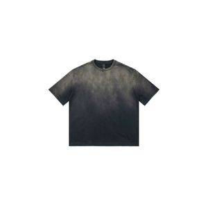 Unisex Oversized Streetwear Pantone Dyed Cotton Tee Gradient Hecho a mano Vietnam - Product Image 6