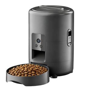 Sudex 2L Automatic <b>Cat</b> <b>Feeder</b> with Camera Smart <b>Timed</b> Pet <b>Feeder</b> Dog <b>Cat</b> Food Dispenser WiFi App Control Pet Supplies Smart - Product Image 1