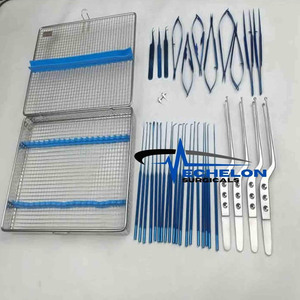 Juego de instrumentos de microcirugía Rhoton, instrumentos neuroquirúrgicos recubiertos de titanio de primera calidad - Product Image 6