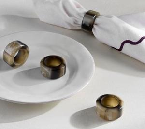 Anillos y Porta Servilletas de Cuerno de Búfalo Negro para Decoración de Mesa, Ideales para Fiestas y Eventos, a un Precio Muy Bajo - Product Image 5