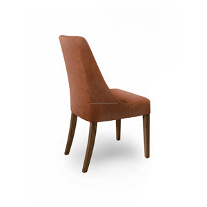 Juego de Comedor Moderno con 6 Sillas Tapizadas, Mesa de Madera, Diseño de Respaldo Sólido para Muebles de Hogar - Product Image 4