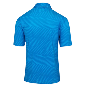 เสื้อโปโลแขนสั้นผู้ชายป้องกันรังสียูวีเสื้อมีปกคอเสื้อแห้งเร็วน้ำหนักเบาผ้ายืดสีที่กำหนดเองขายส่ง - Product Image 3