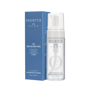 Lavado Íntimo Femenino PURE 3X MICROBIOME (150 ml), Envase de Plástico, Espuma Limpiadora con pH Equilibrado que No Reseca para Mayor Comodidad - Product Image 1